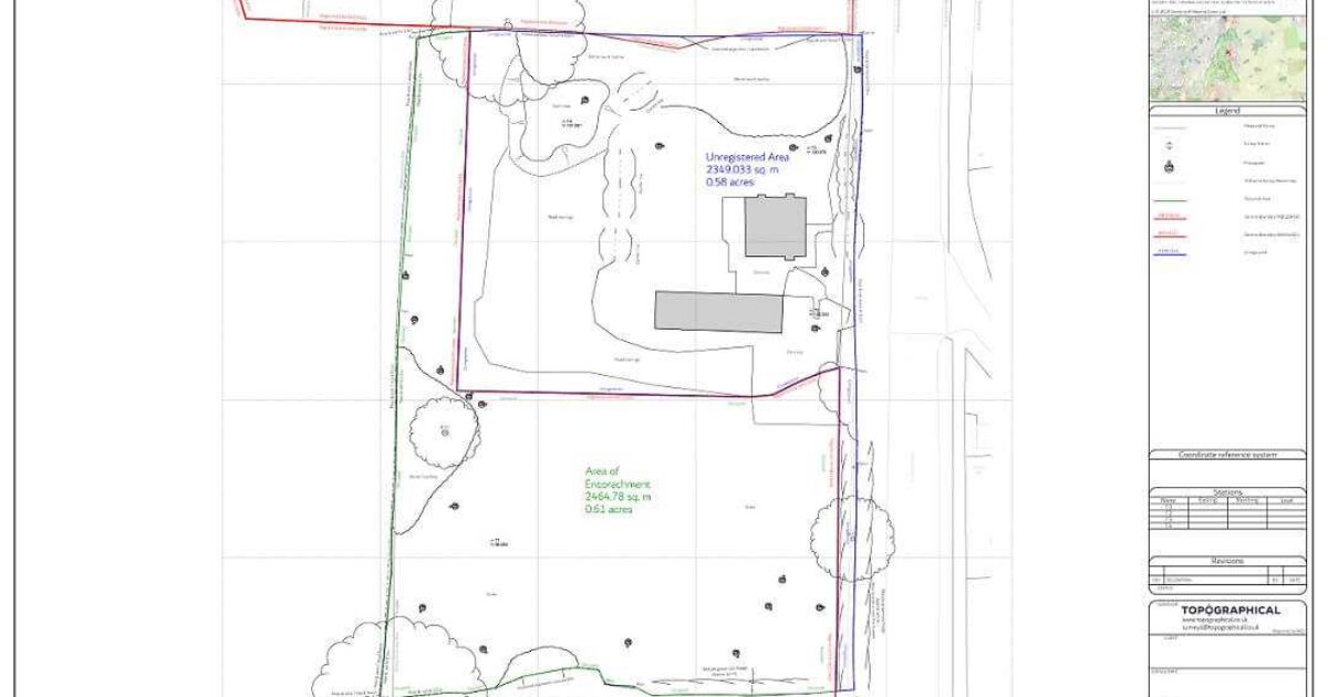 Topographical.co.uk | Land Survey in Birmingham | Boundaries